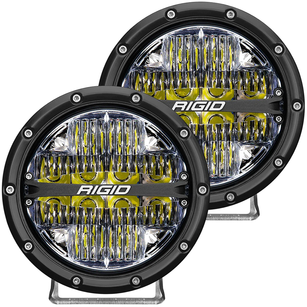 Kleen Moto（クリンモト）/ Rigid 360 Series 6″ LED Drive Beam Backlit|ブラインドタイガー | Blindtiger | ハーレーパーツ&アパレル