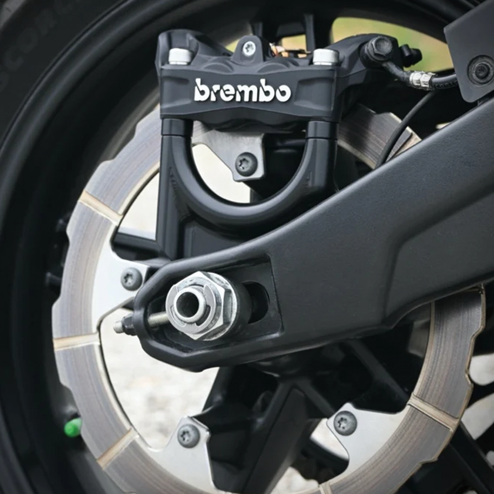 Bare Knuckle Performance（ベアナックルパフォーマンス） / Pan America Rear Radial Brake Mount Bracket & Rotor Kit|ブラインドタイガー | Blindtiger | ハーレーパーツ&アパレル